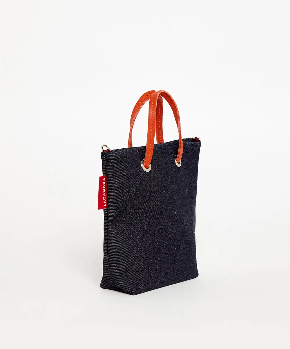 DENIM CANVAS Mini Tote - Image 21
