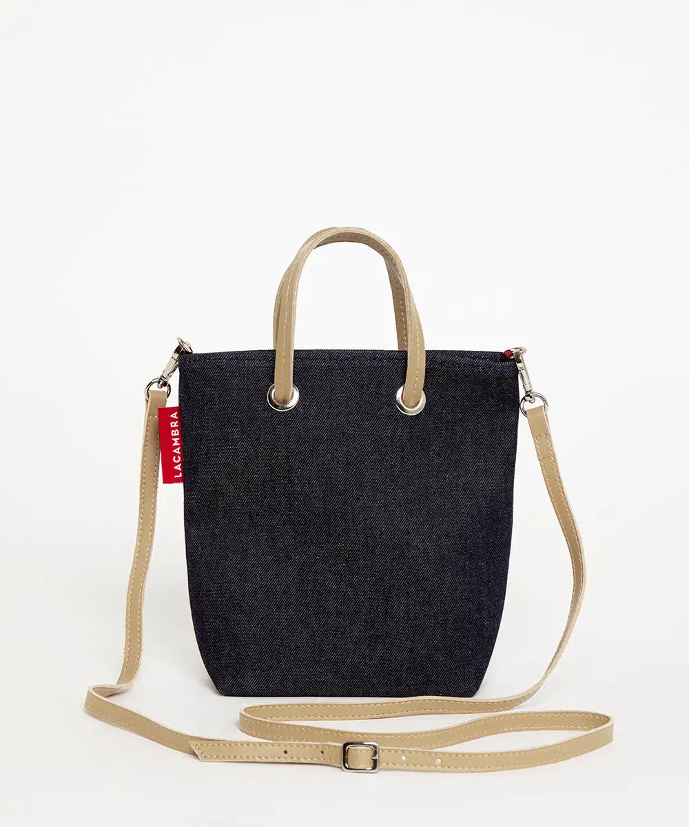DENIM CANVAS Mini Tote - Image 23