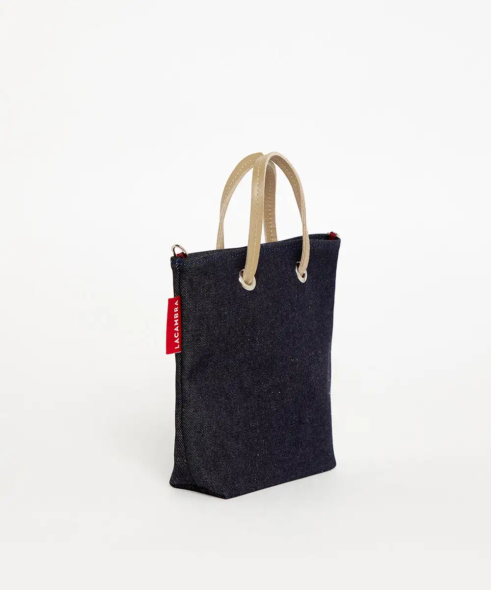 DENIM CANVAS Mini Tote - Image 24