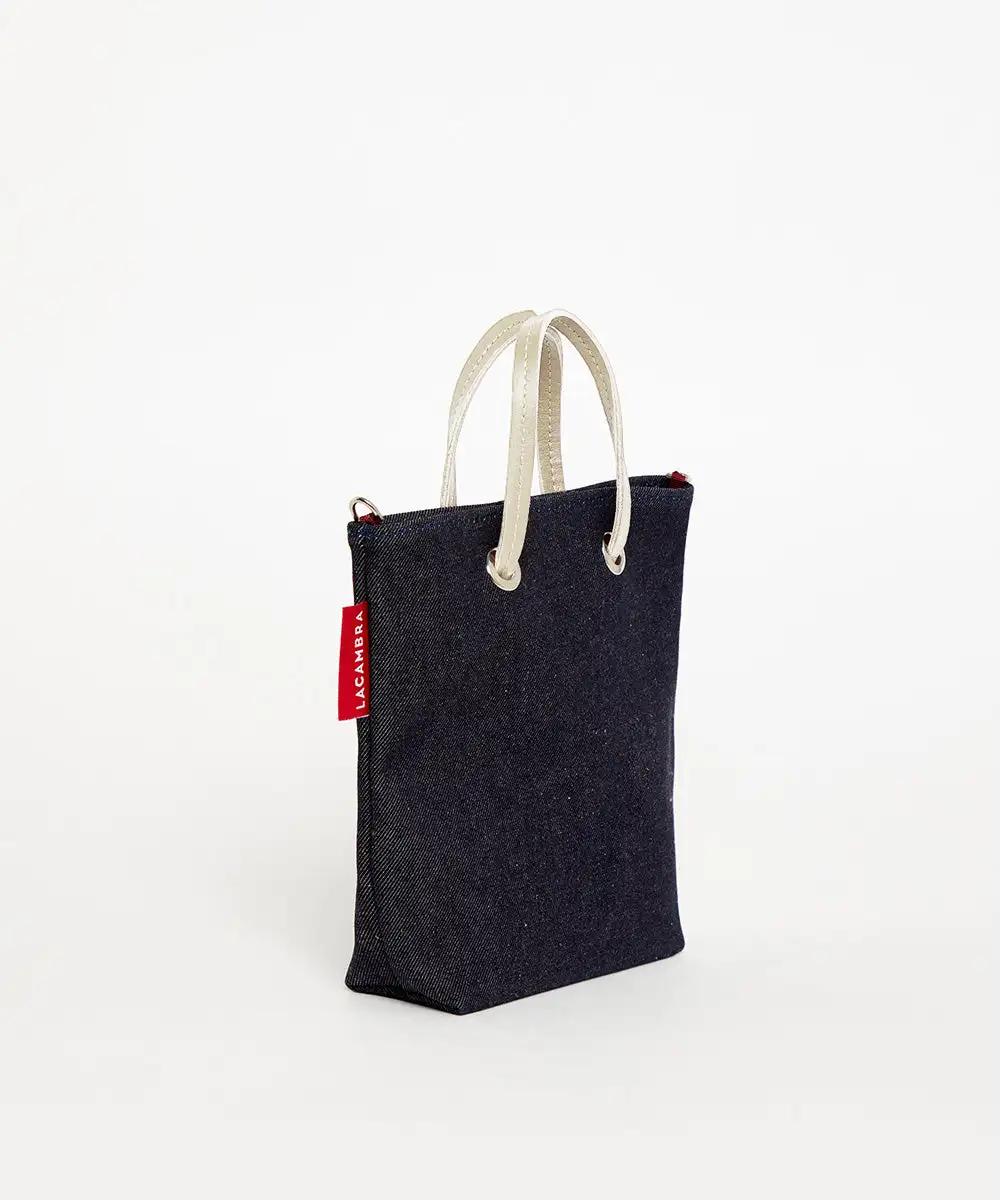DENIM CANVAS Mini Tote - Image 26