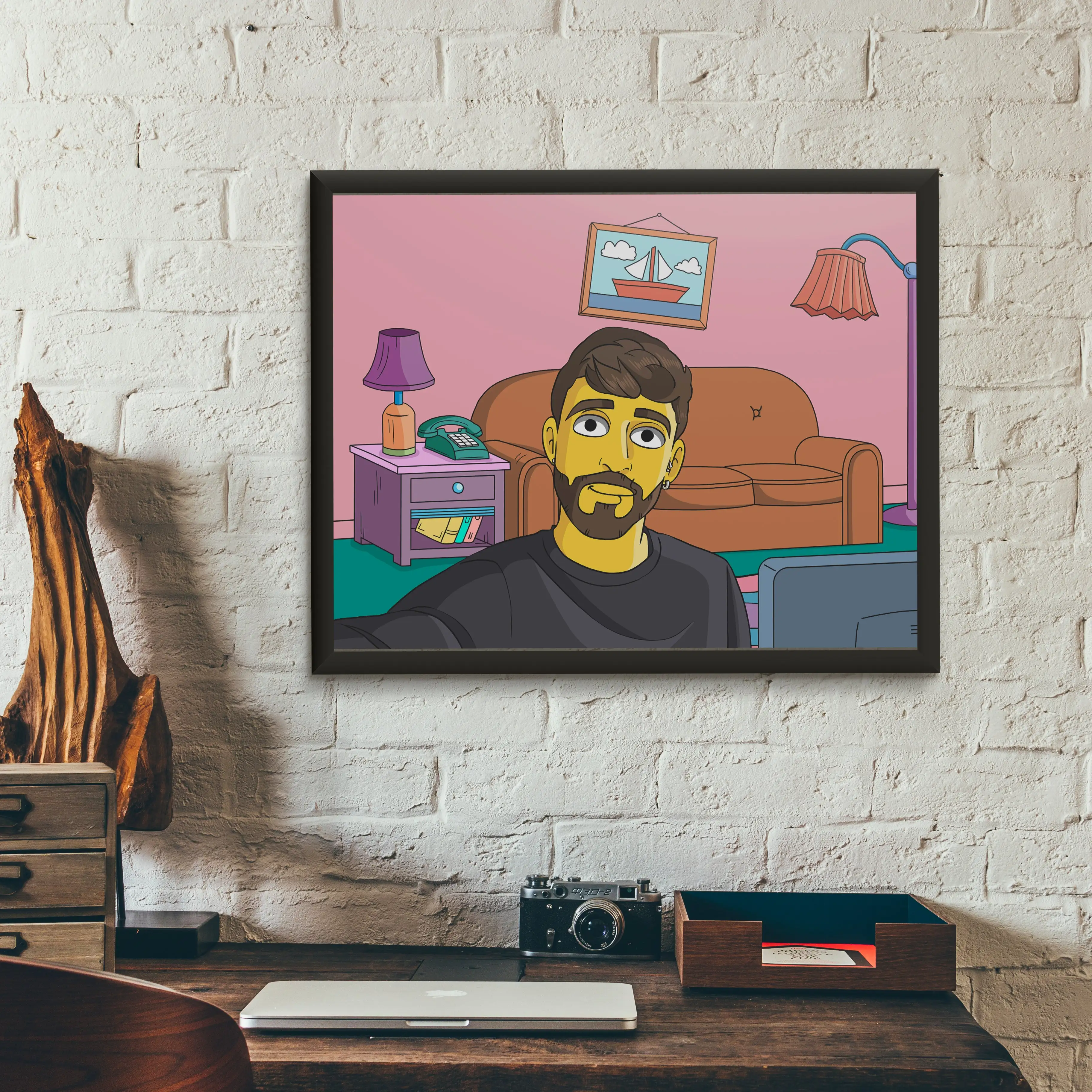 Hazte Amarillo - Retrato personalizado Simpsons - Imagen 9