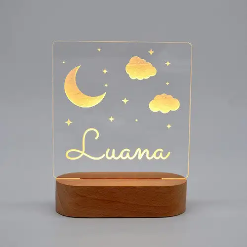 Lampara Metacrilato Led Personalizado - Imagen 2