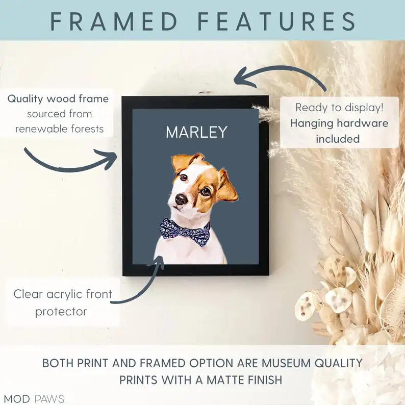 Personalized pet portrait - Digital Illustration - Image 3