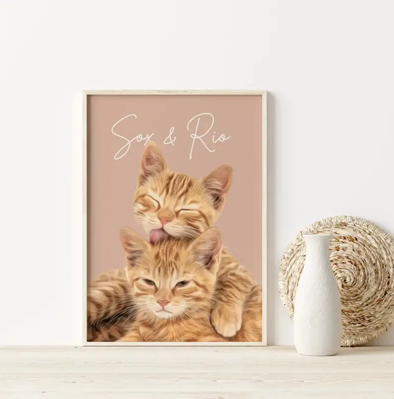Personalized pet portrait - Digital Illustration - Image 11