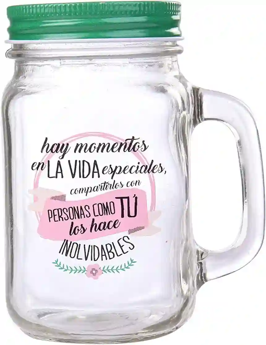 Personalized Smothie Mug with Straw - 250ml