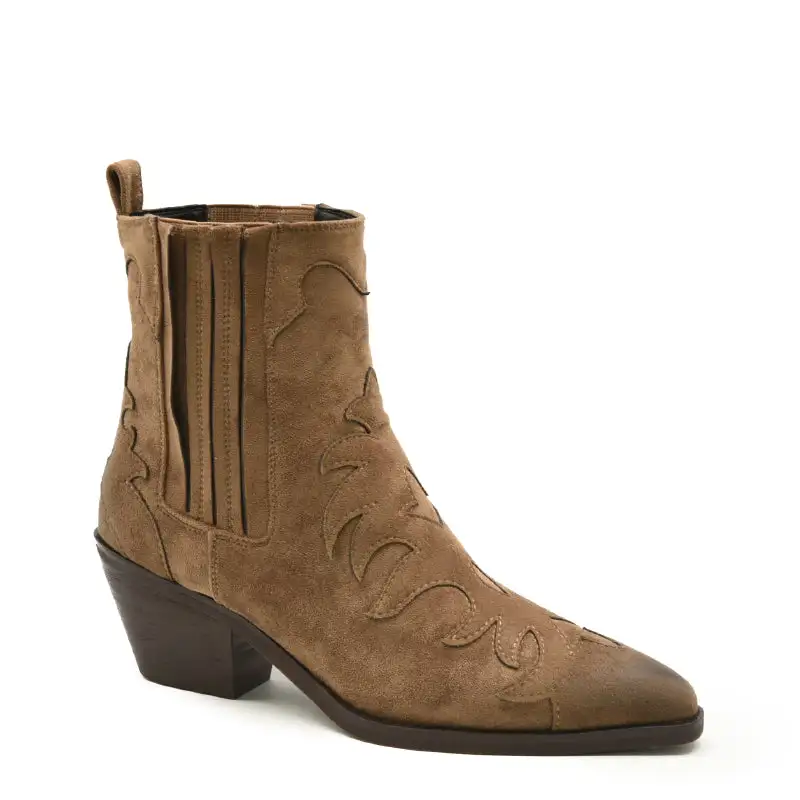 AZAREY Botines Taupe - Imagen 3