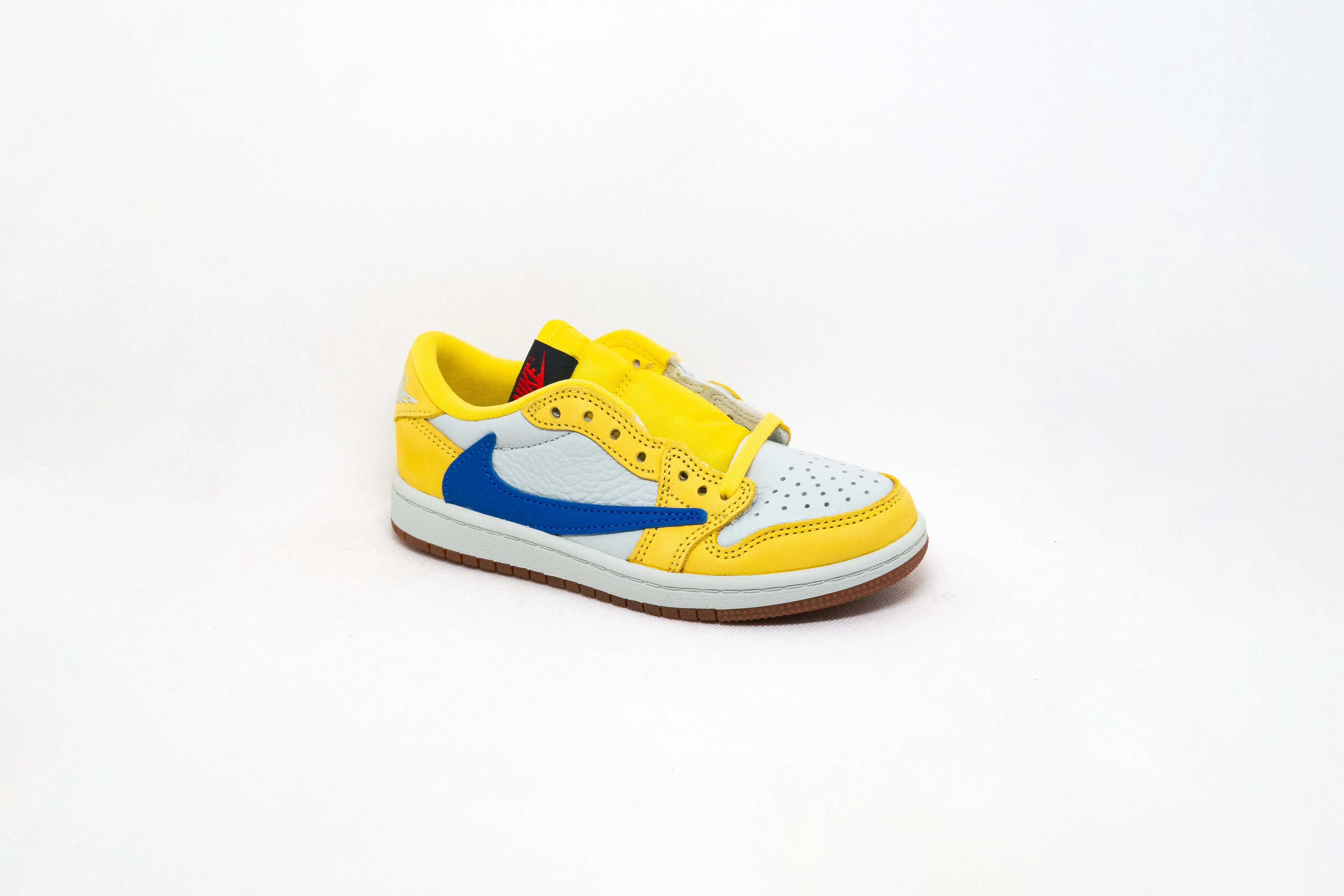Jordan 1 Low Travis Scott Canary Kids