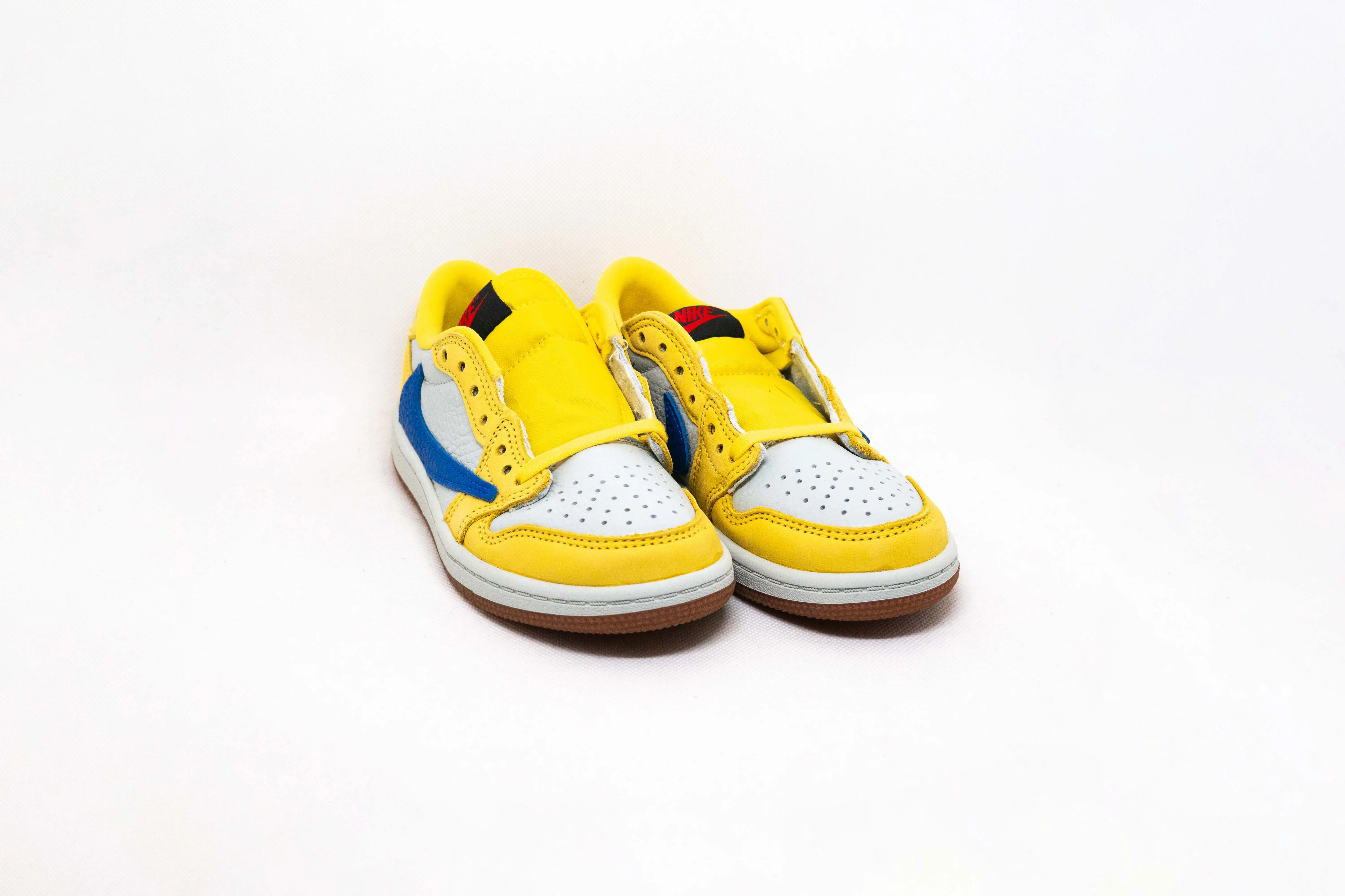 Jordan 1 Low Travis Scott Canary Kids - Imagen 2