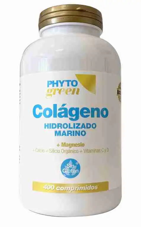 COLAGENO FIDROLIZADO MARINO, CON VITAMINAS Y MINERALES. 400 COMPRIMIDOS.