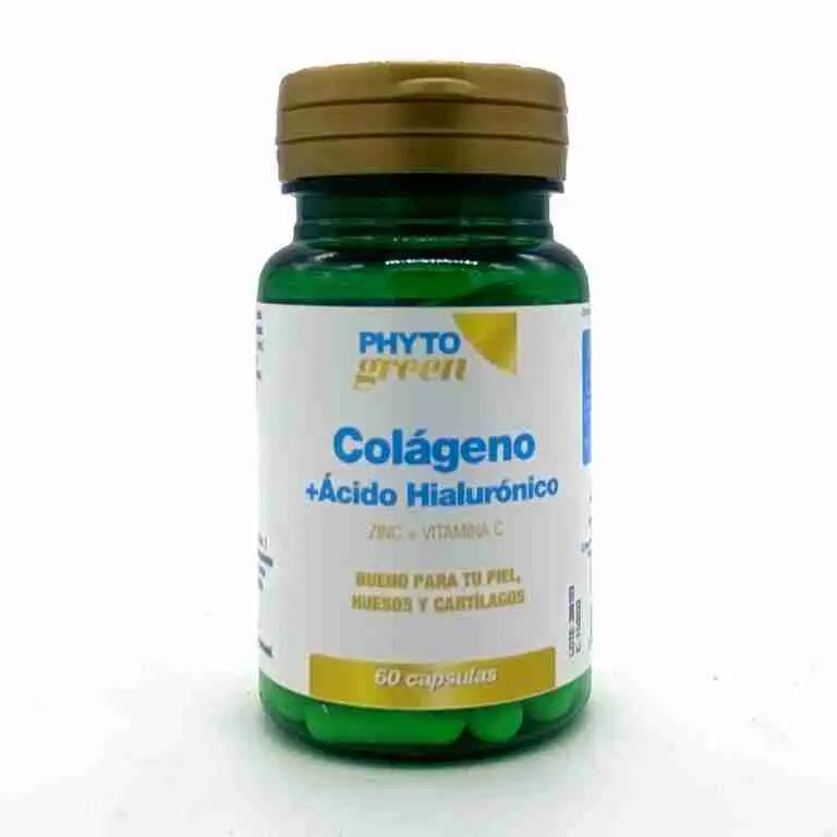 COLAGENO HIDROLIZADO Y ACIDO HIALURONICO. ESPECIAL PARA LA PIEL Y ARTICULACIONES.