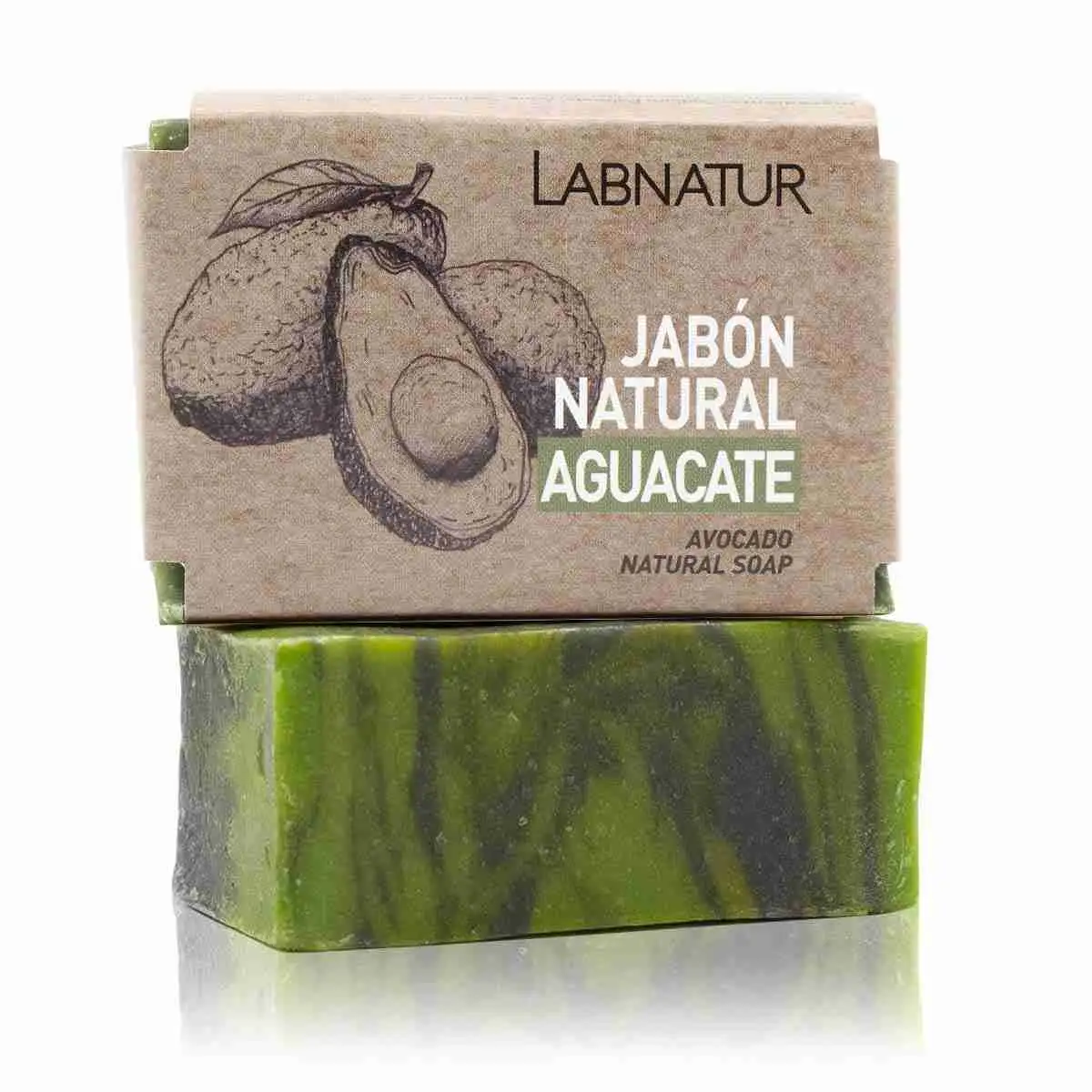 Jabón Natural Aguacate 100g Labnatur