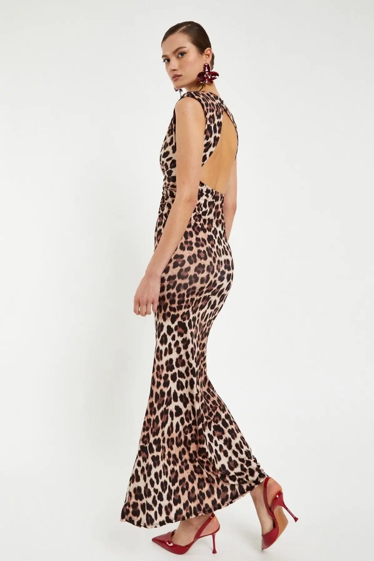 VESTIDO ESPALDA LEOPARDO - Imagen 2