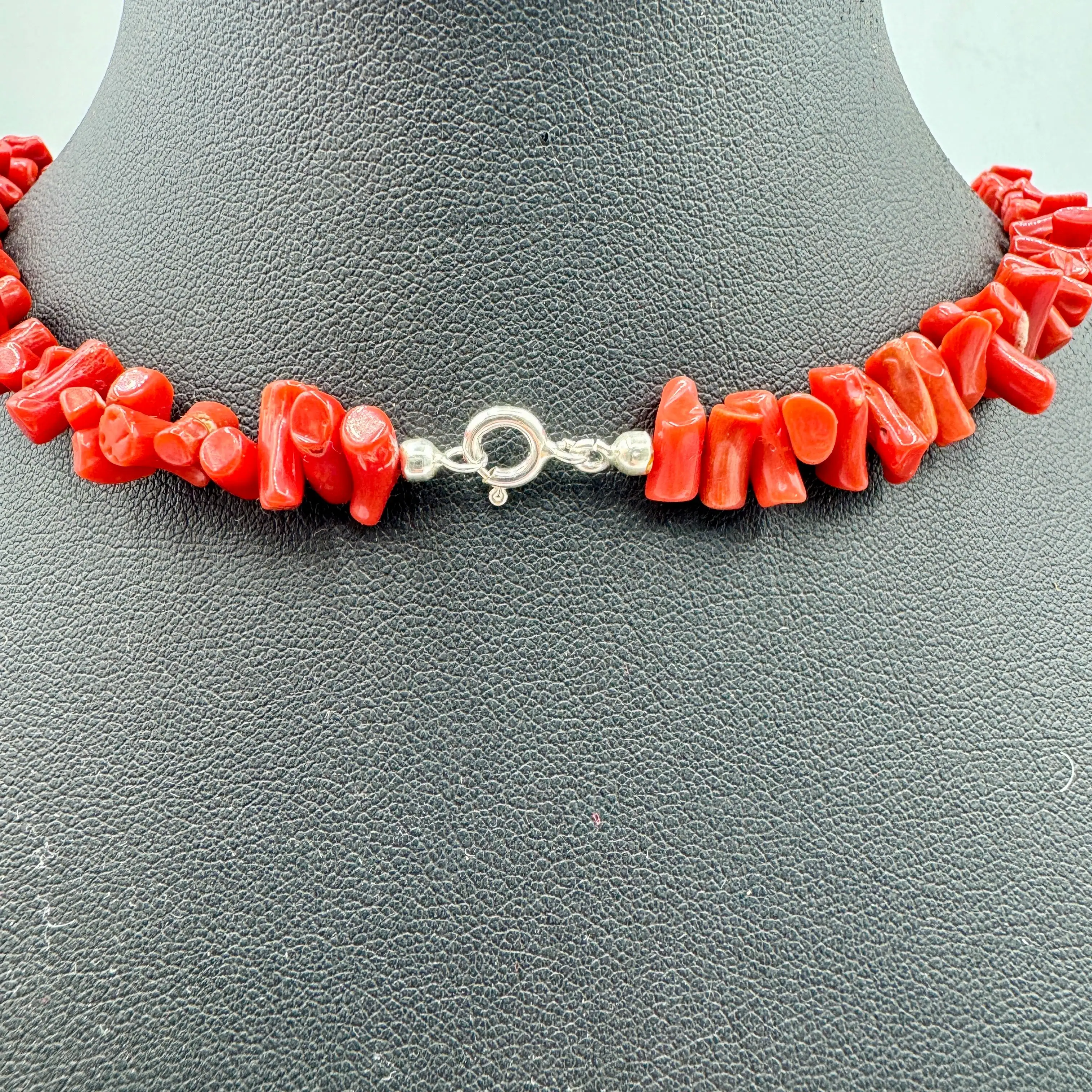 CORAL COLGANTE EN PLATA DE LEY - Imagen 4