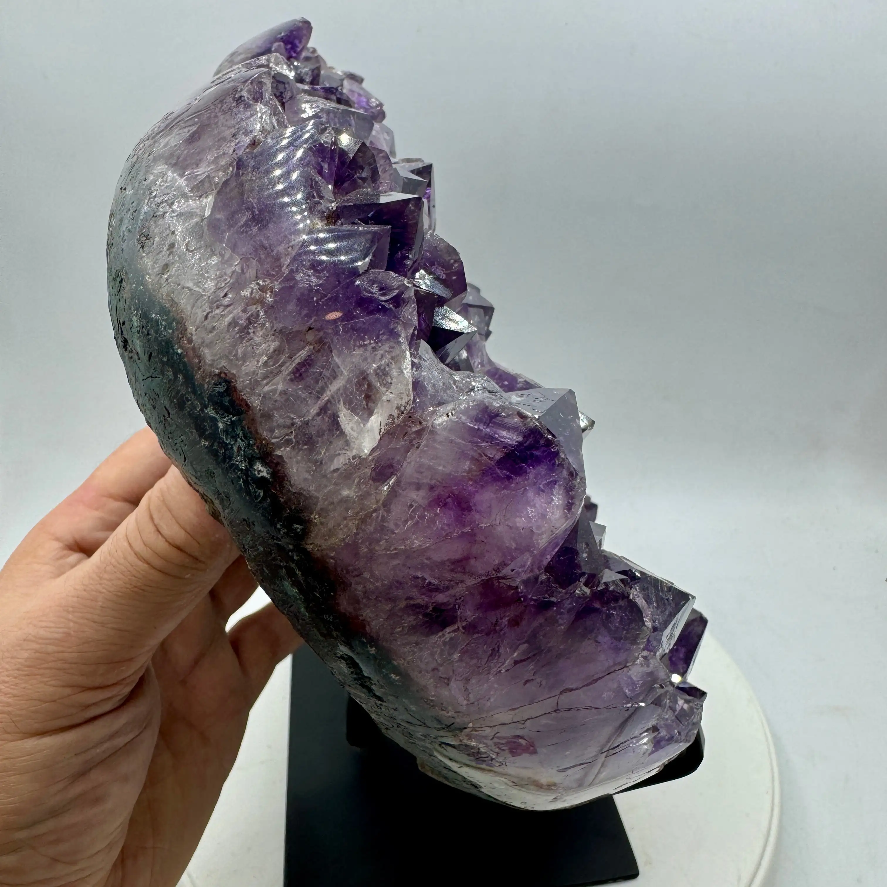 DRUSA DE AMATISTA CORAZÓN 6,6 kg. - Imagen 4