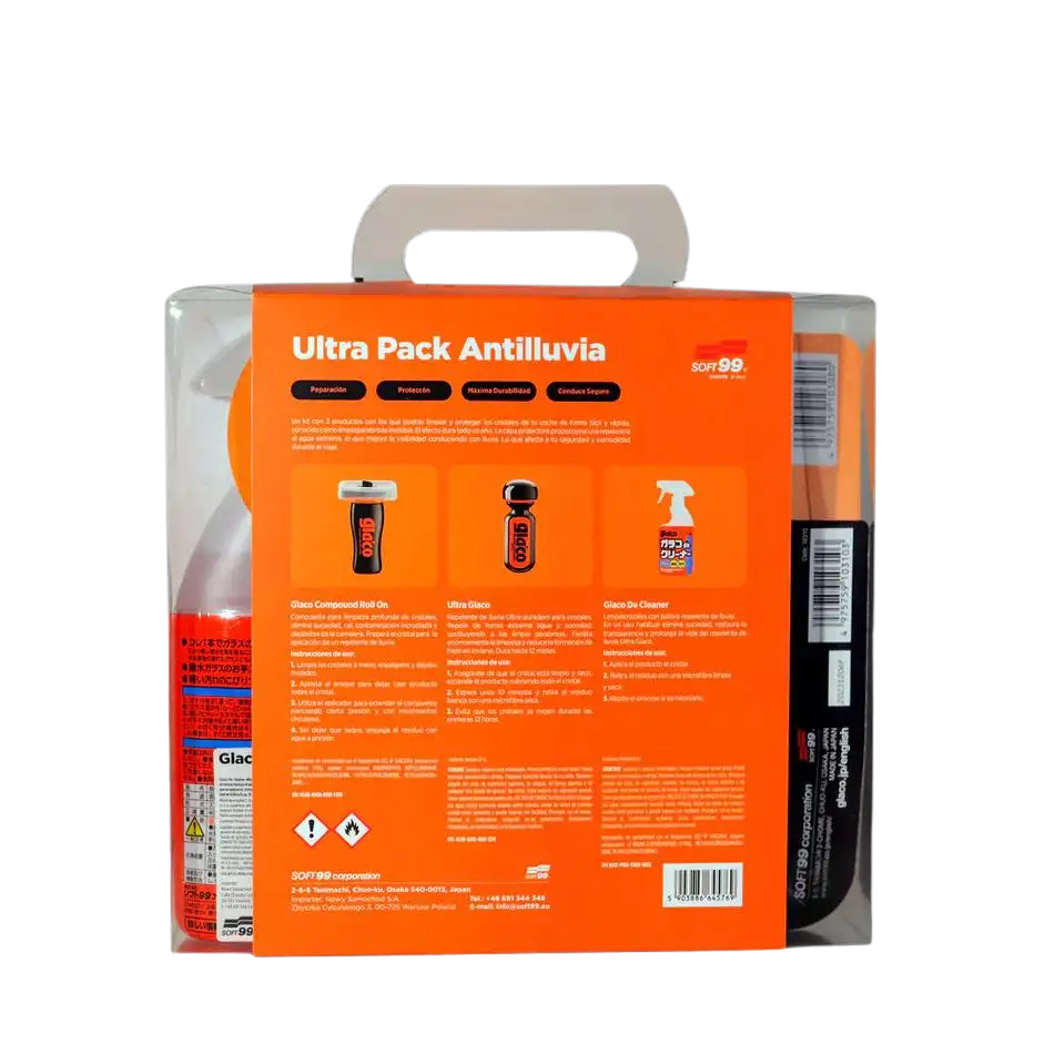 Pack Ice Soft99 - Antiluvia - Imagen 3
