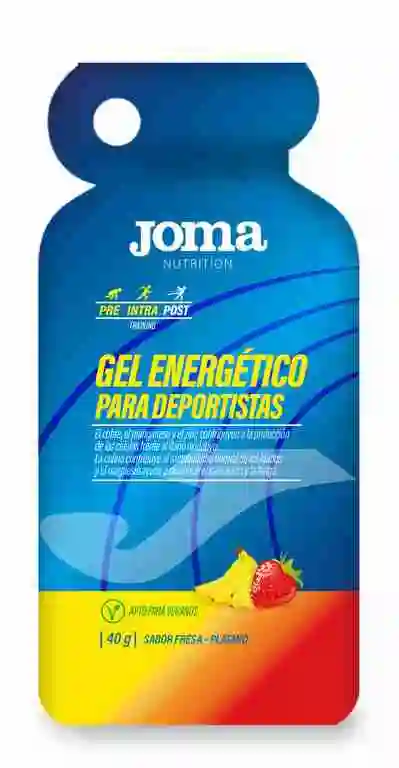 GEL ENERGETICO DEPORTISTAS SABOR FRESA PLATANO JOMA