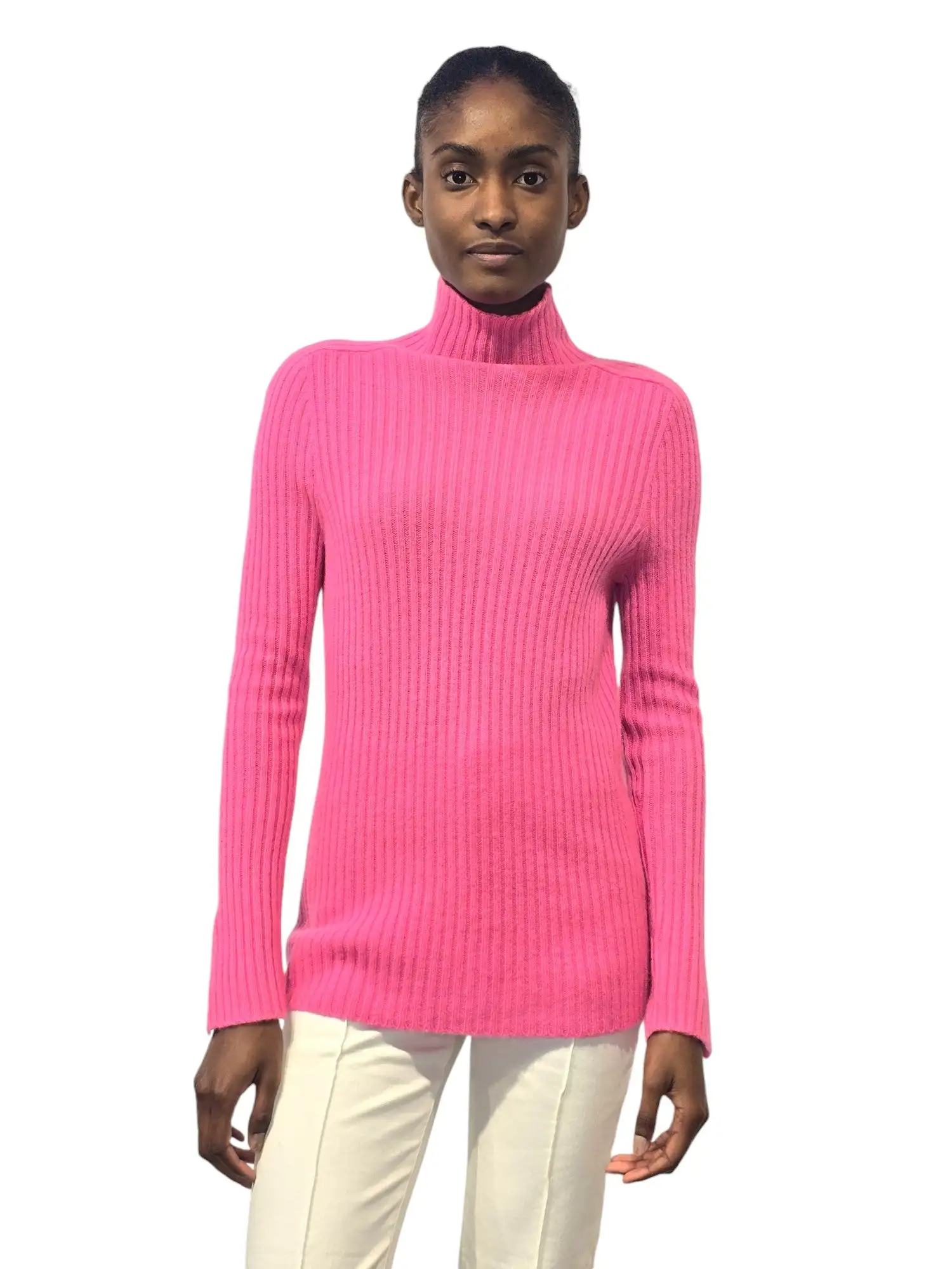 Jersey ajustado con cuello alto - Imagen 3