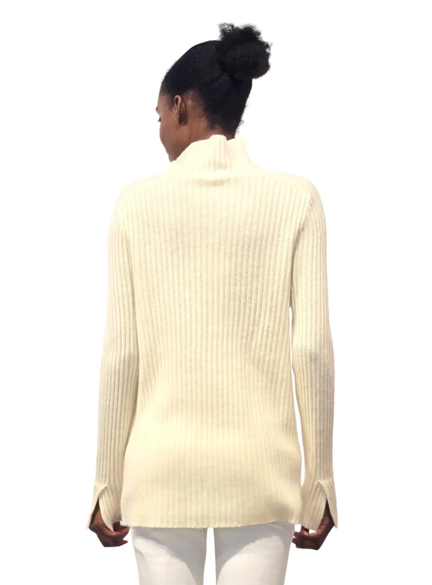 Jersey ajustado con cuello alto - Imagen 5