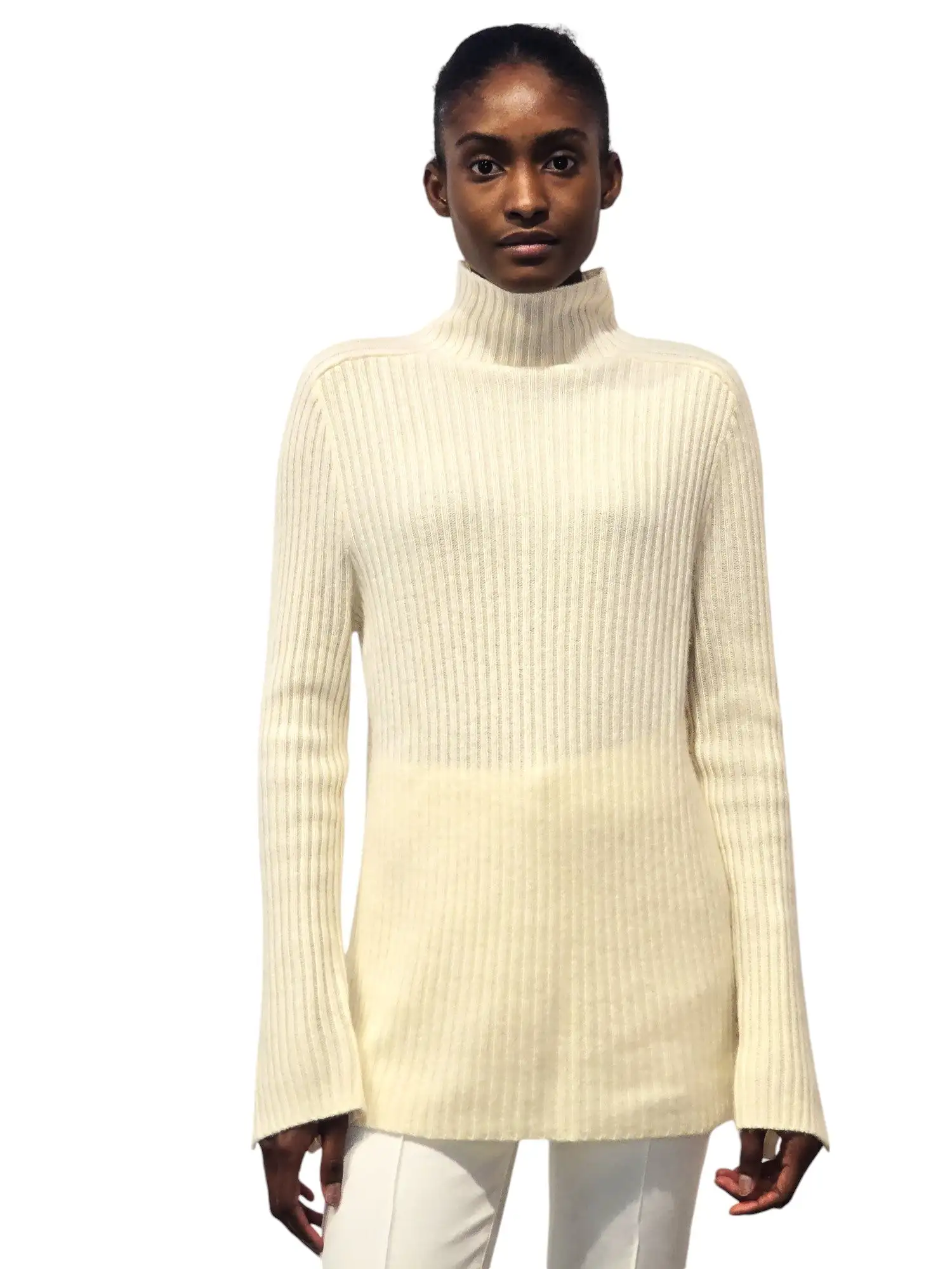 Jersey ajustado con cuello alto - Imagen 6