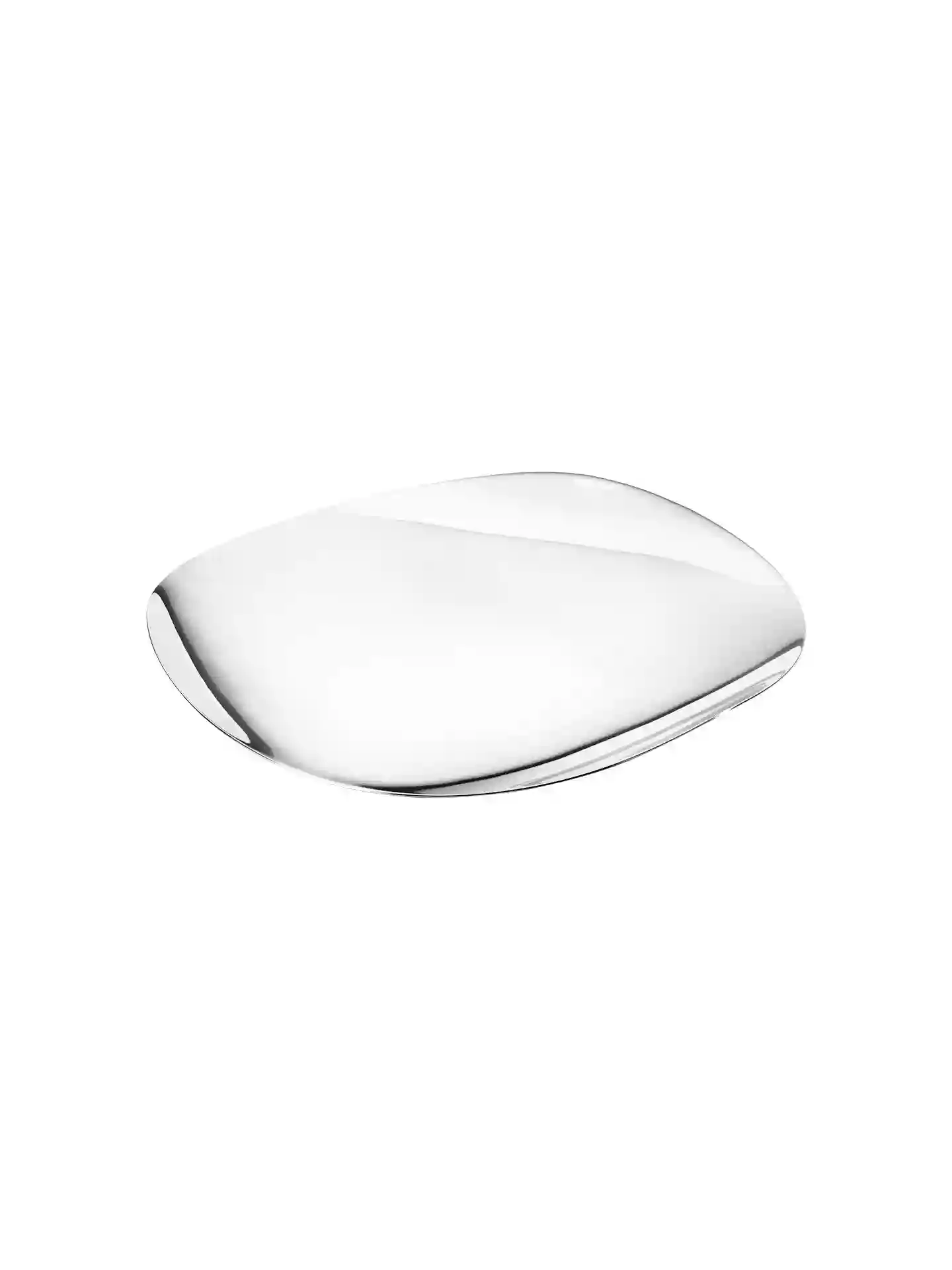 Designer tray, stainless steel