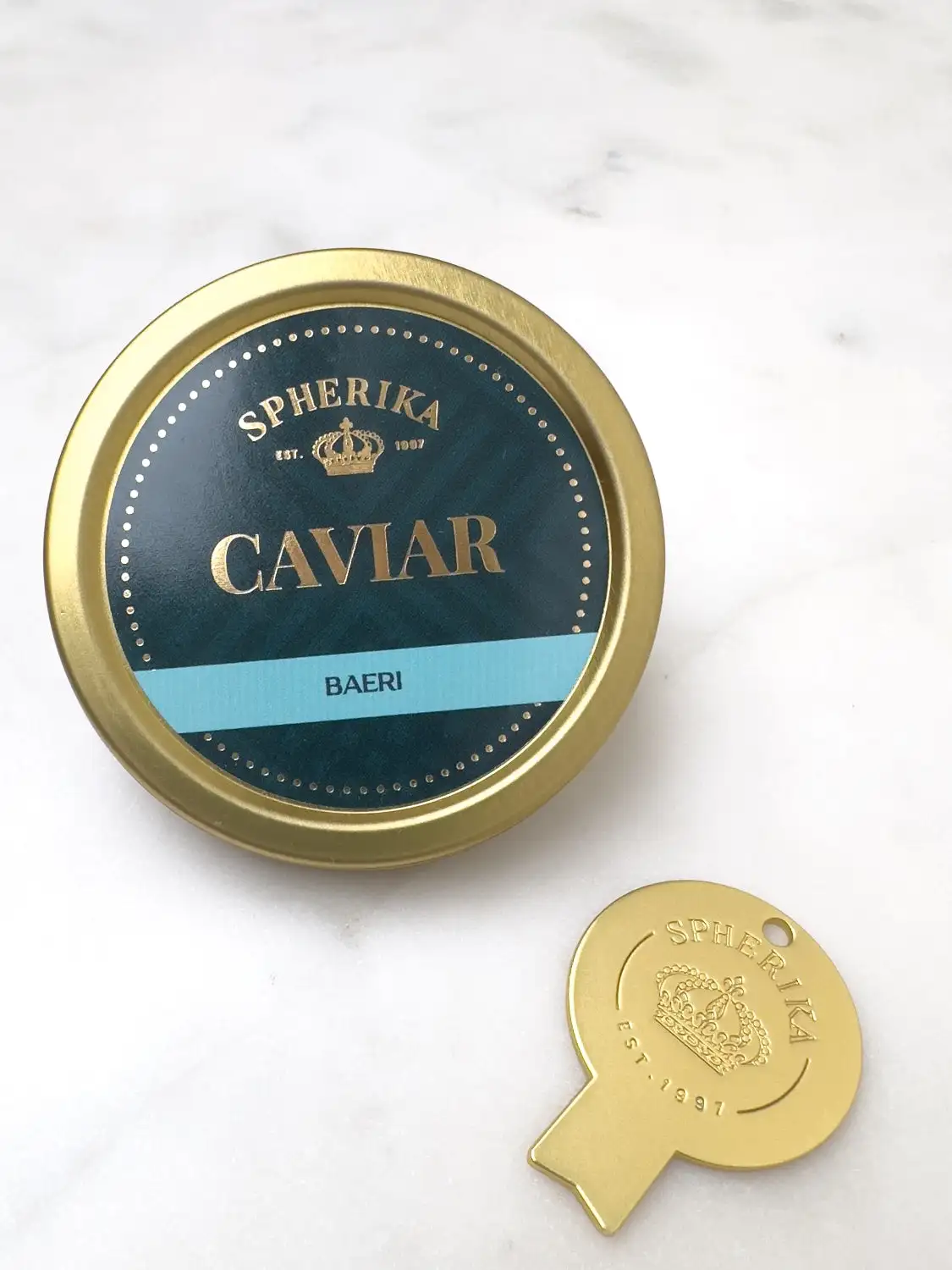 Spherika caviar key, gold - Image 3