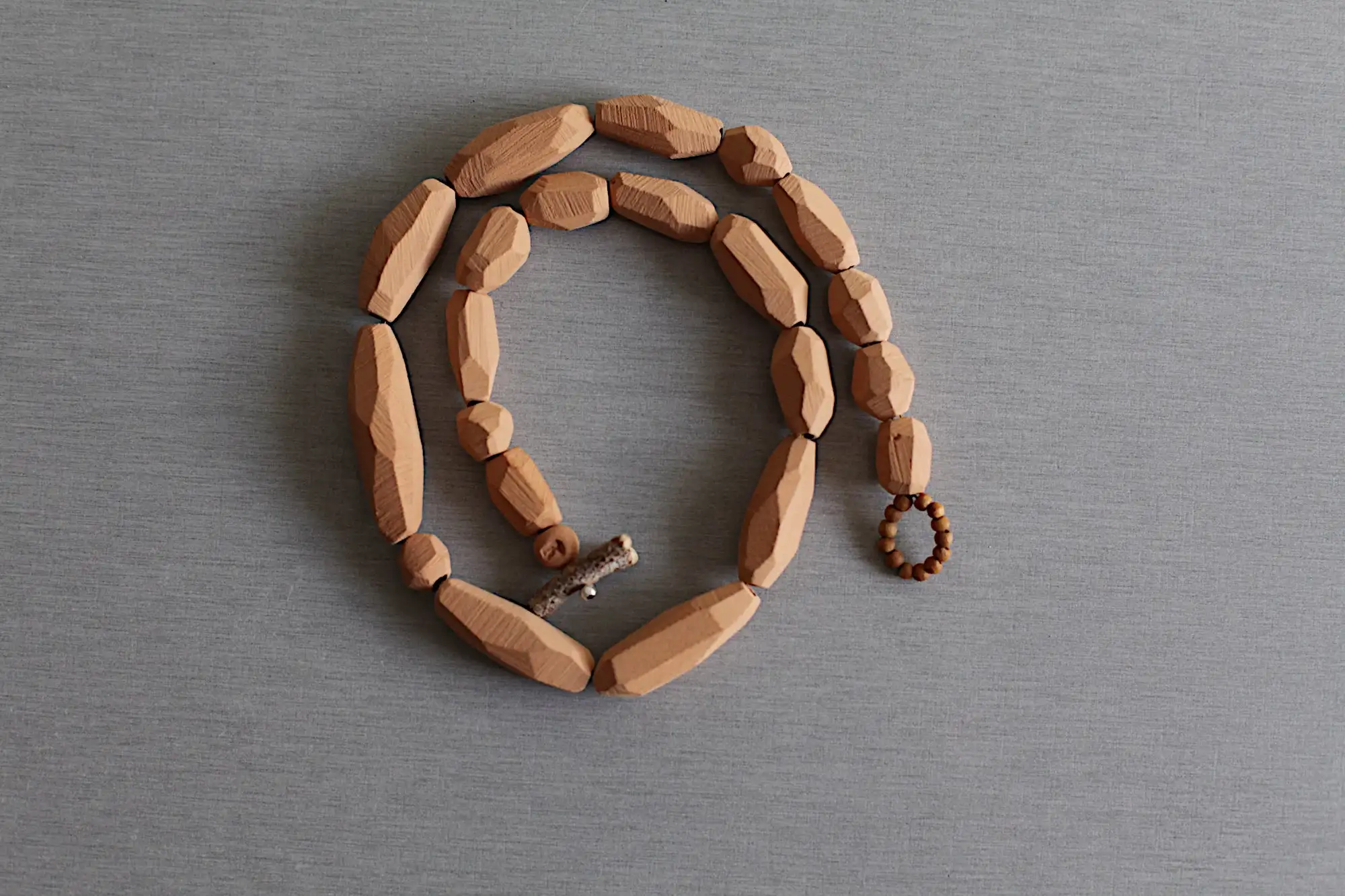 Collar de cerámica facetada - listo para enviar - OOAK - Imagen 5