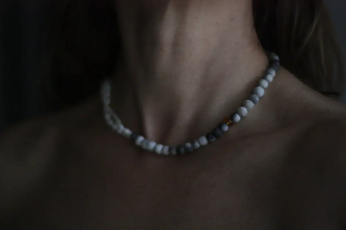 Luz y sombra - levantadas de las cenizas - collar de cerámica - Hecho a la medida - Imagen 3