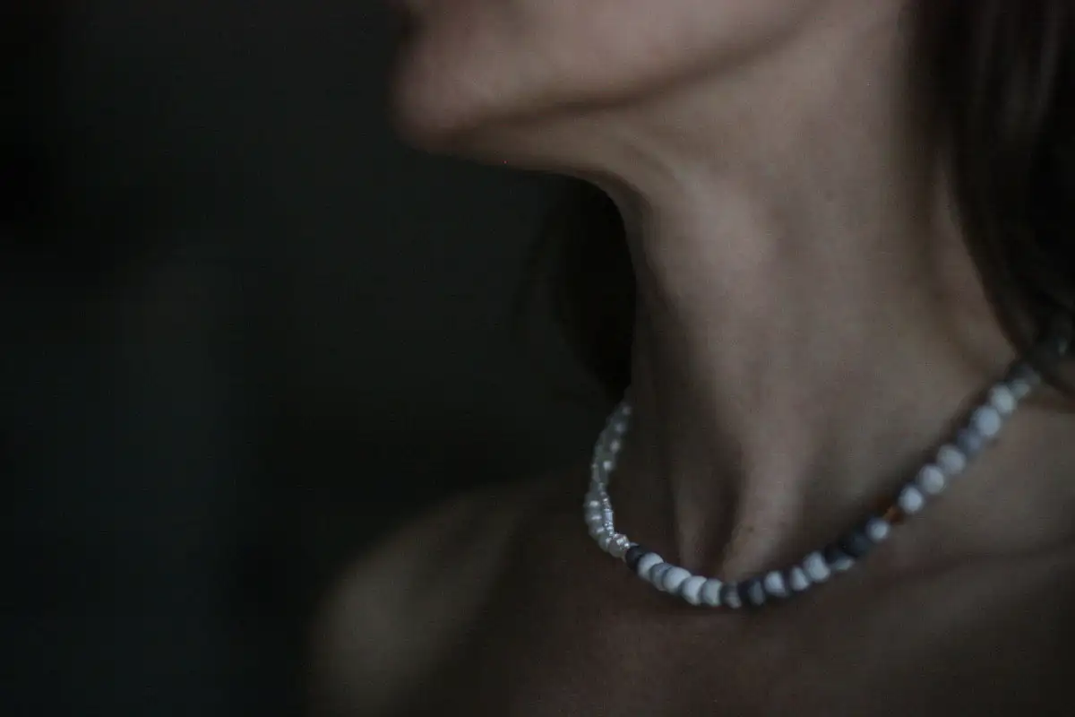 Luz y sombra - levantadas de las cenizas - collar de cerámica - Hecho a la medida - Imagen 4