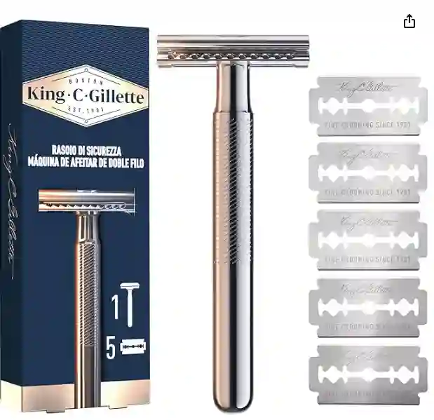 Máquina de Afeitar Doble Filo Gillete