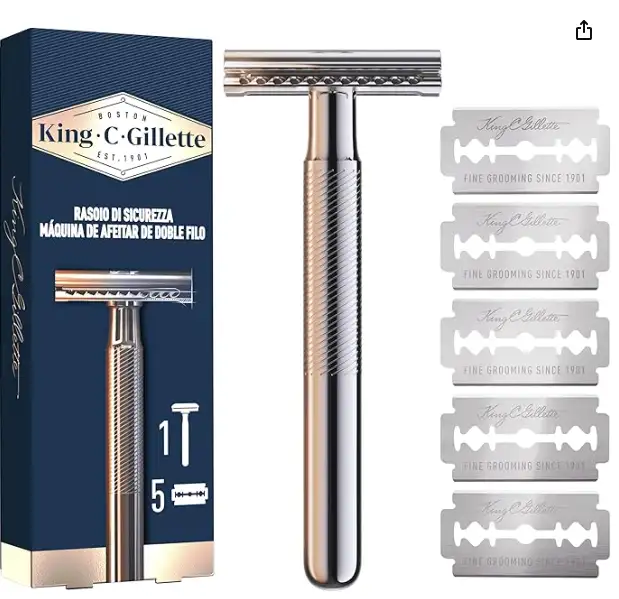 Máquina de Afeitar Doble Filo Gillete