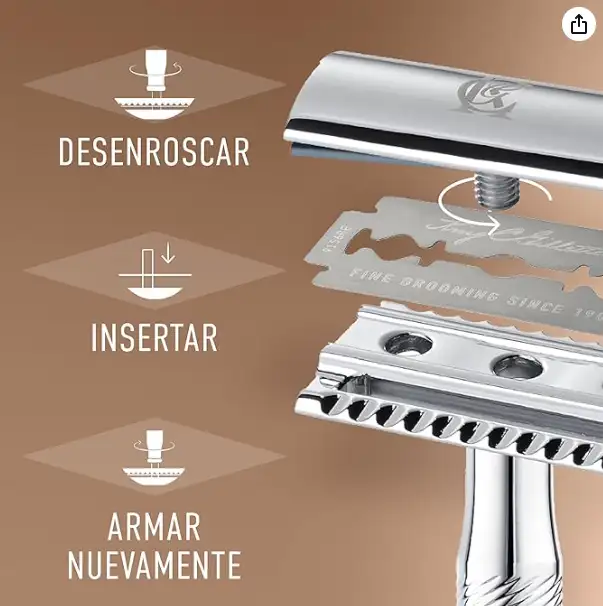 Máquina de Afeitar Doble Filo Gillete - Imagen 4