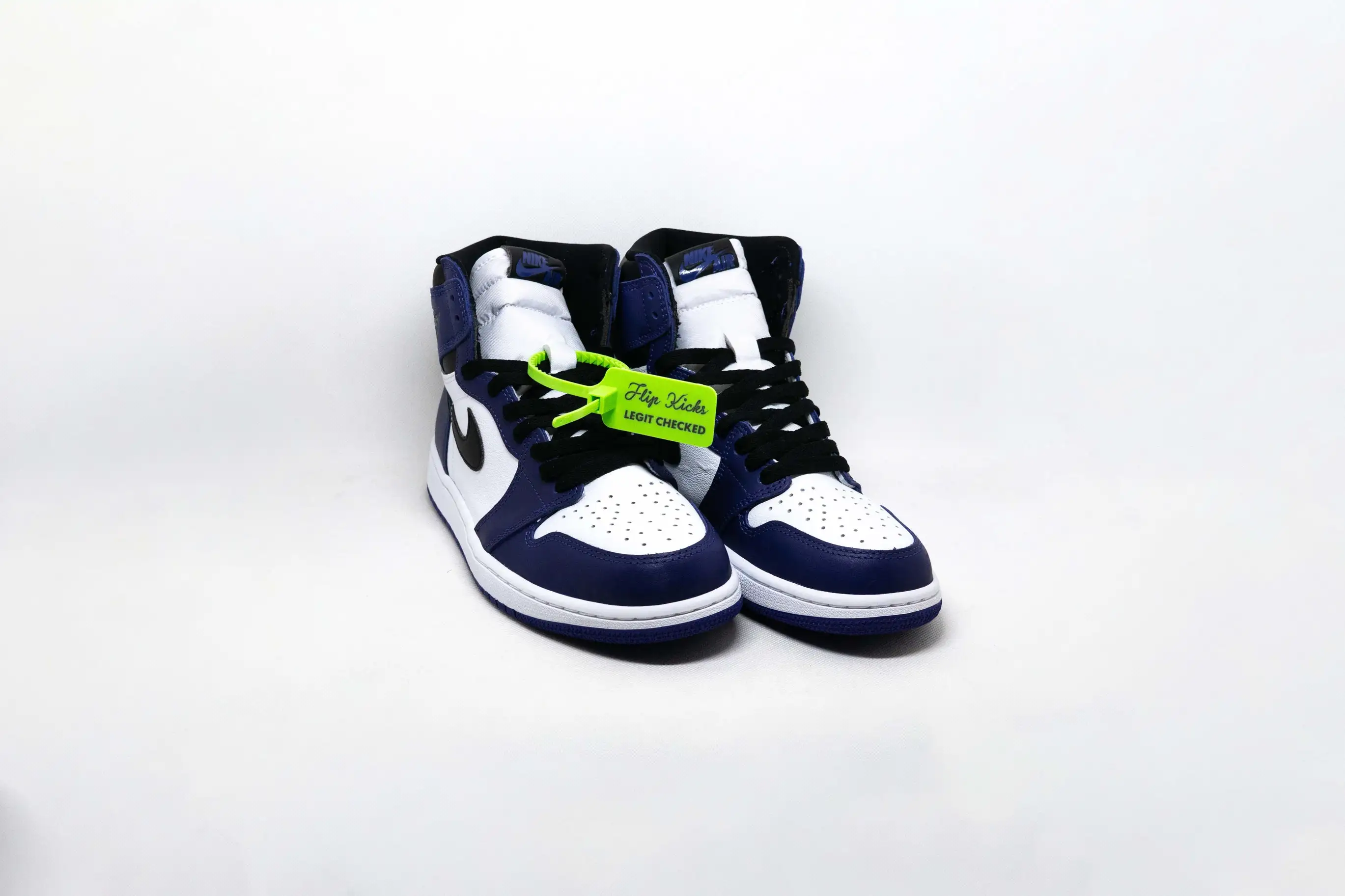 Jordan 1 High CORTE PÚRPURA BLANCO - Imagen 2
