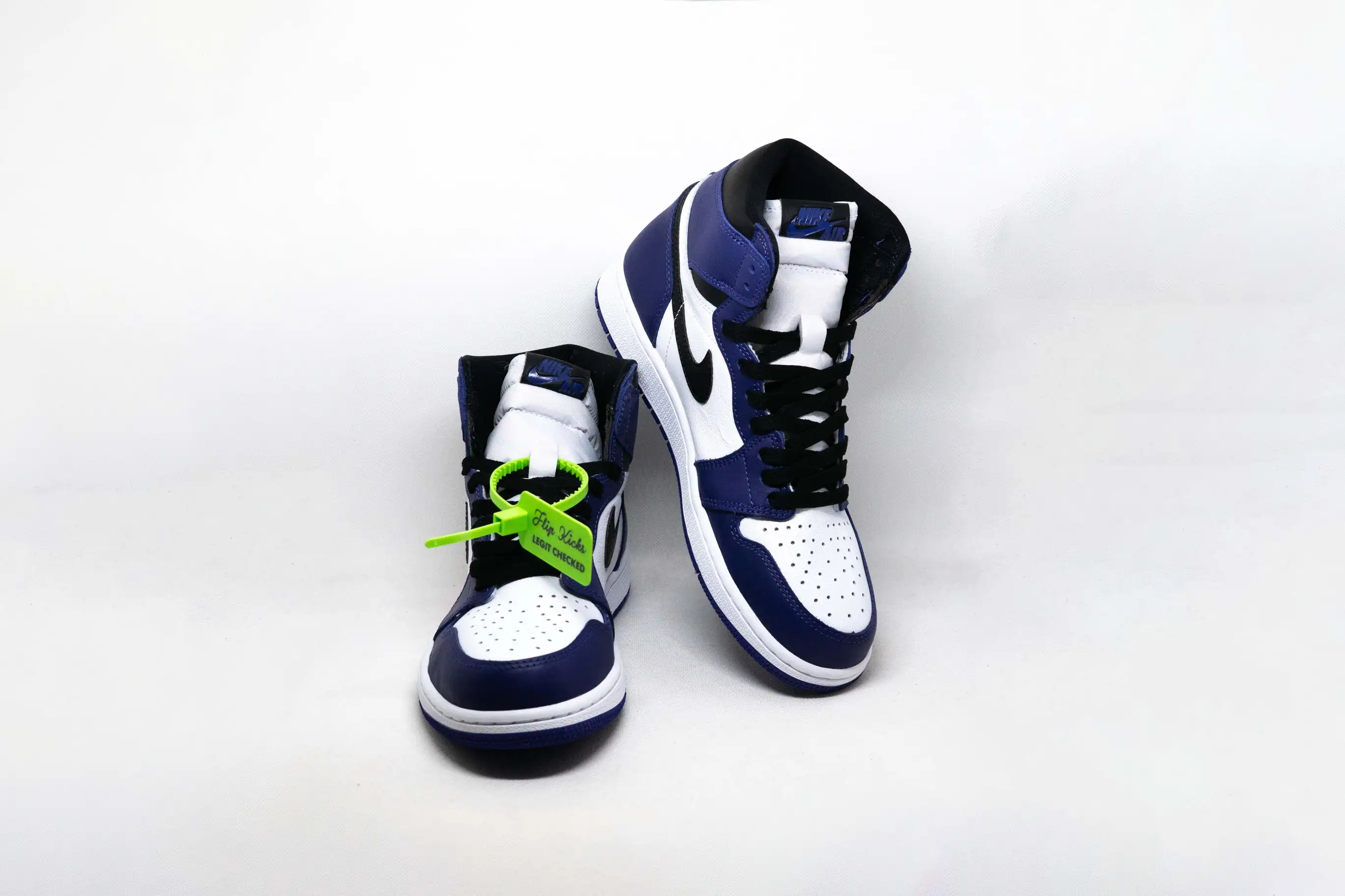 Jordan 1 High CORTE PÚRPURA BLANCO - Imagen 3