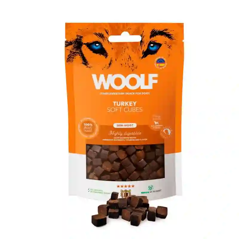 Woolf Soft Cubes de Pavo