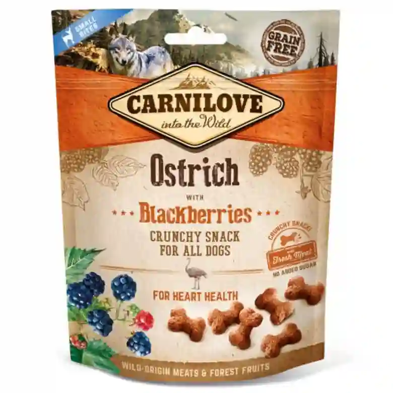 Carnilove Galletas de Avestruz y Moras