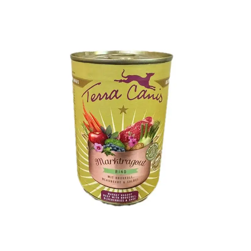 Terra Canis Ragout de Buey Con Brócoli (385gr)