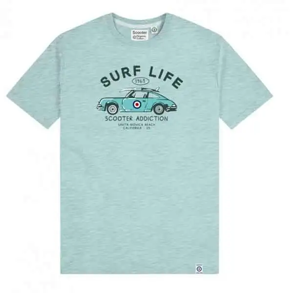 Scooter biarritz organic t-shirt