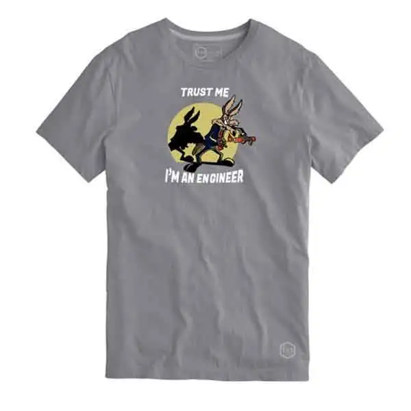 TyS trust me gray t-shirt