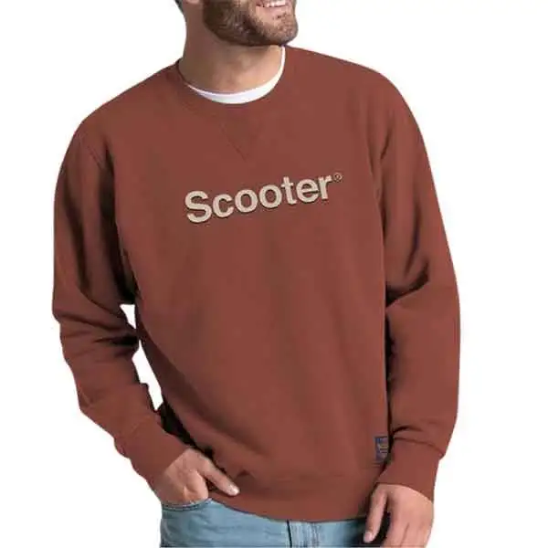 Sudadera Scooter crew logo brick