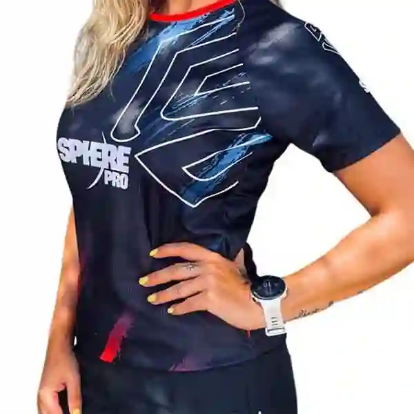 Camiseta tecnica marcha nordica Sphere pro team woman
