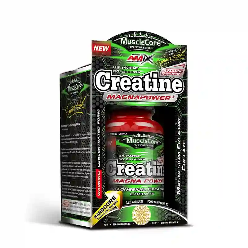 Creatine Magnapower 120 Cápsulas Amix Musclecore