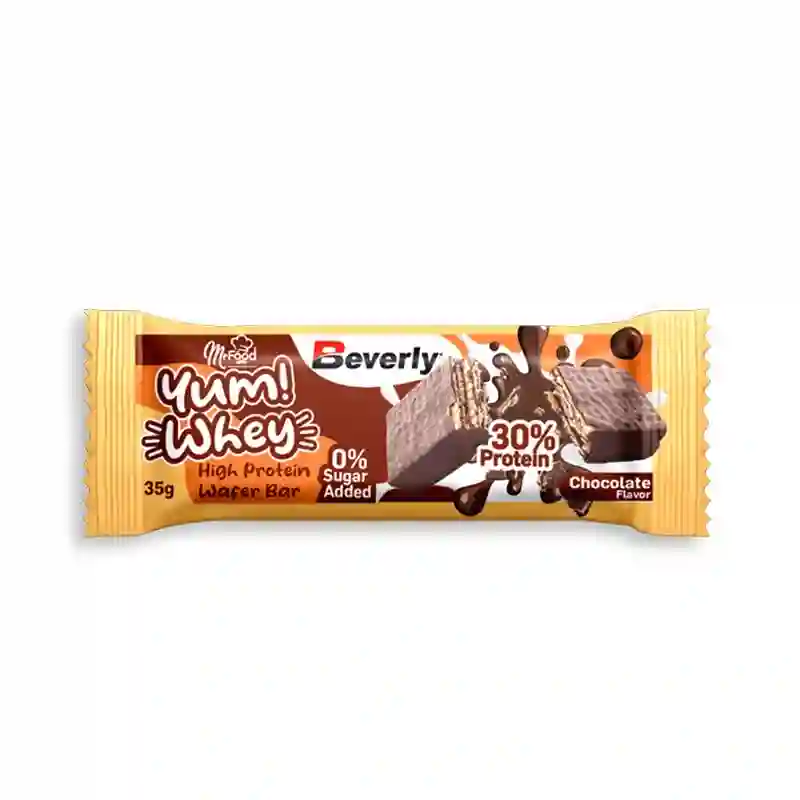 Yum Whey Wafer Bar 30% Proteína, Beverly Nutrition