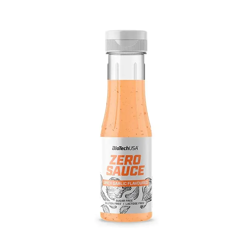 Salsas sin azúcar sin grasa de biotechusa, 350 ml