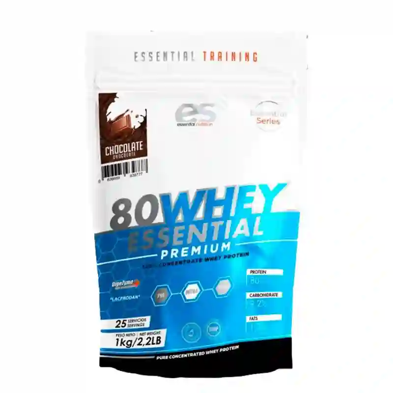 80 proteína de suero, nutrición esencial, 1 kg