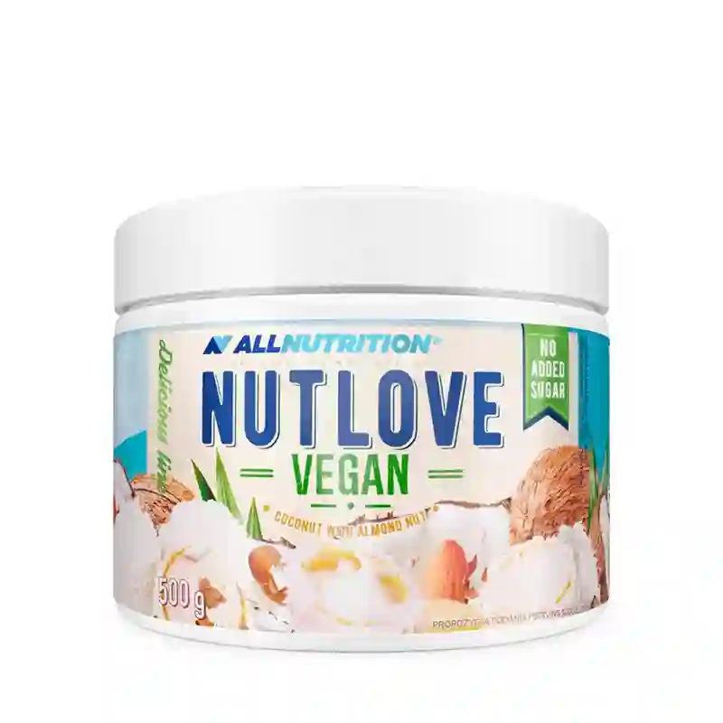 Crema vegana con coco y almendras, 500 g, AllNutrition