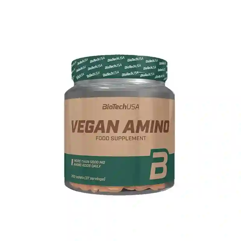 Vegan amino 300 tabletas, biotechusa