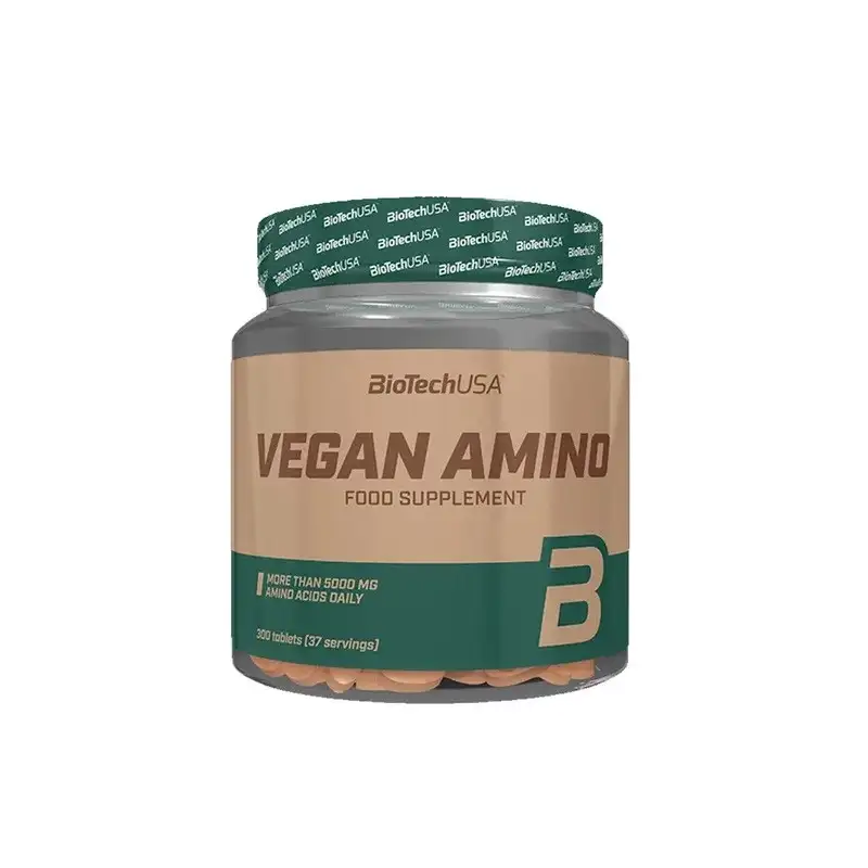 Vegan amino 300 tabletas, biotechusa