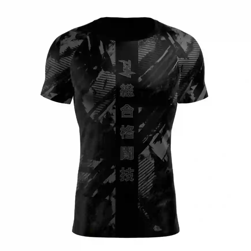 CAMISETA RASHGUARD CAMO MANGA CORTA NKL