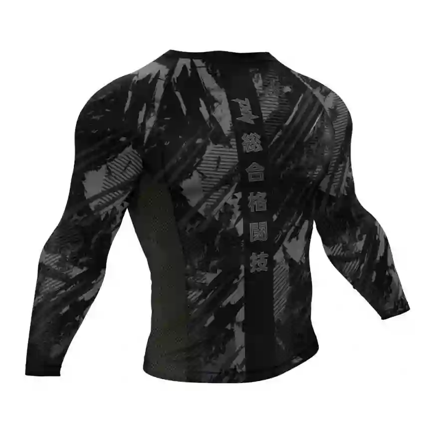 CAMISETA RASHGUARD CAMO MANGA LARGA NKL