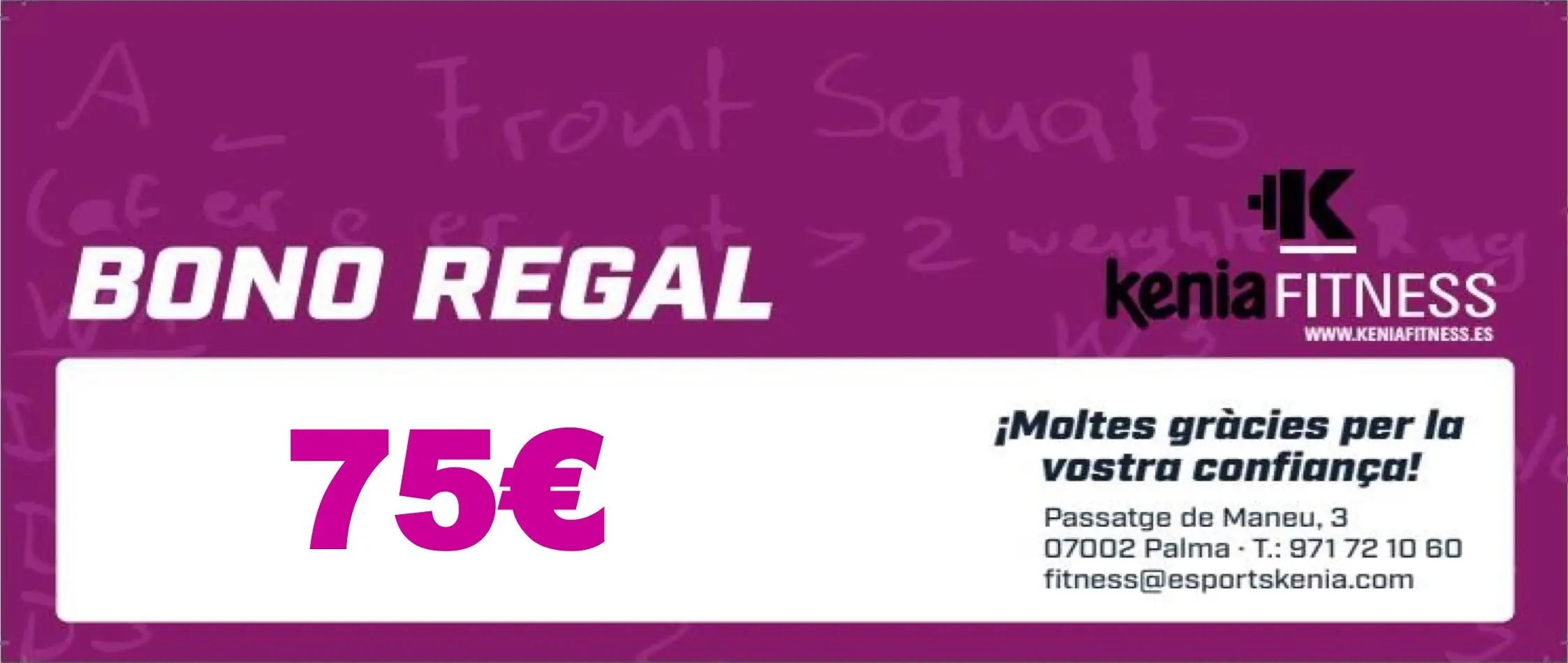 Tarjeta Regalo 75 €